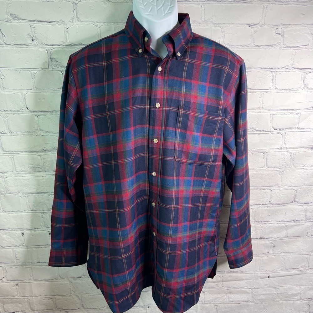Pendleton Pure Virgin Wool Plaid Shirt Medium